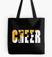 Cheerleading "CHEER" Tote Bag