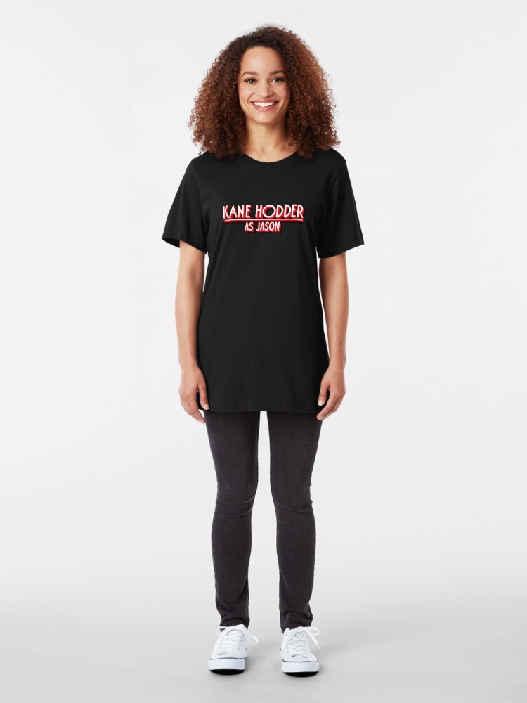 Alternate view of Friday the 13th Part VIII: Jason Takes Manhattan | Kane Hodder as Jason Slim Fit T-Shirt