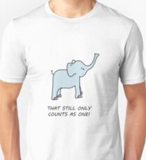 cute LOTR inspired elephant Unisex T-Shirt