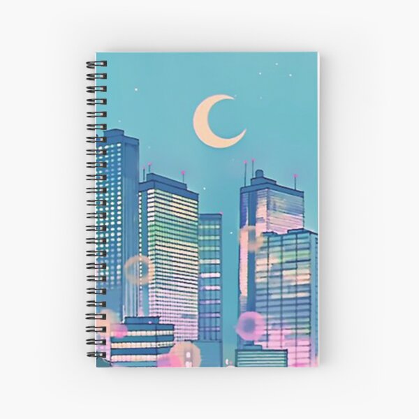 Classic Shoujo skies Spiral Notebook