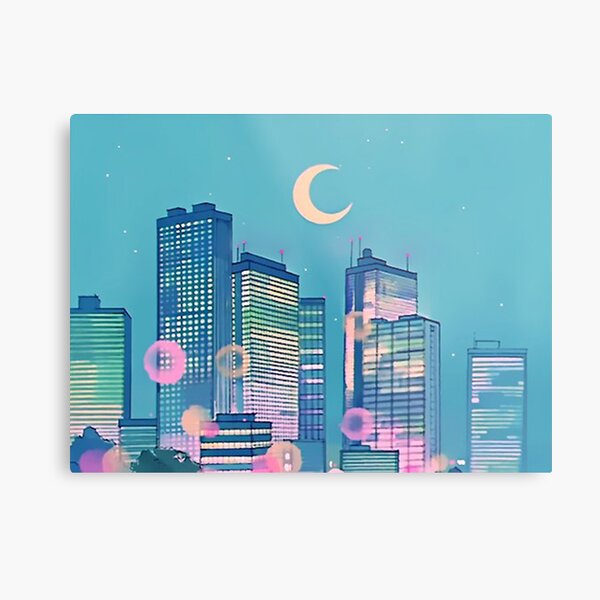 Classic Shoujo skies Metal Print