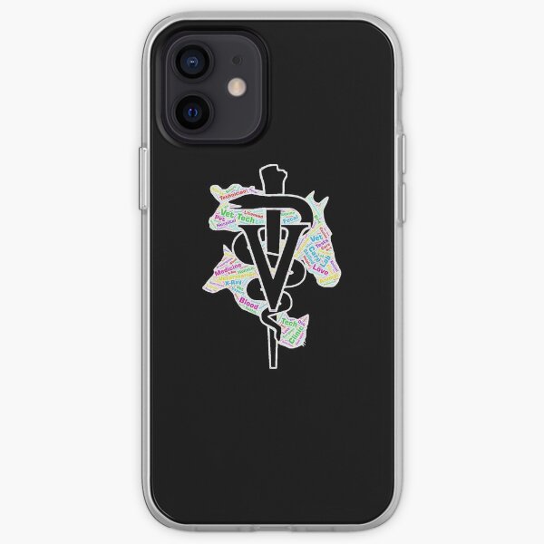 Vet Tech word cloud iPhone Soft Case