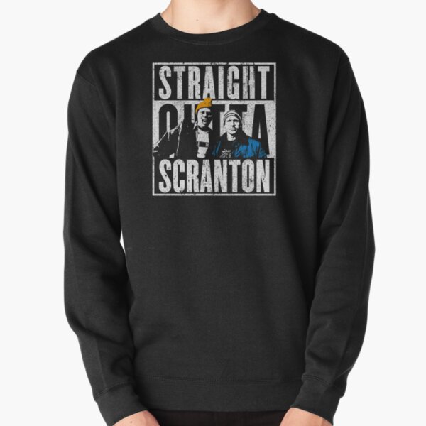 Straight Outta Scranton - Lazy Scranton Sudadera sin capucha