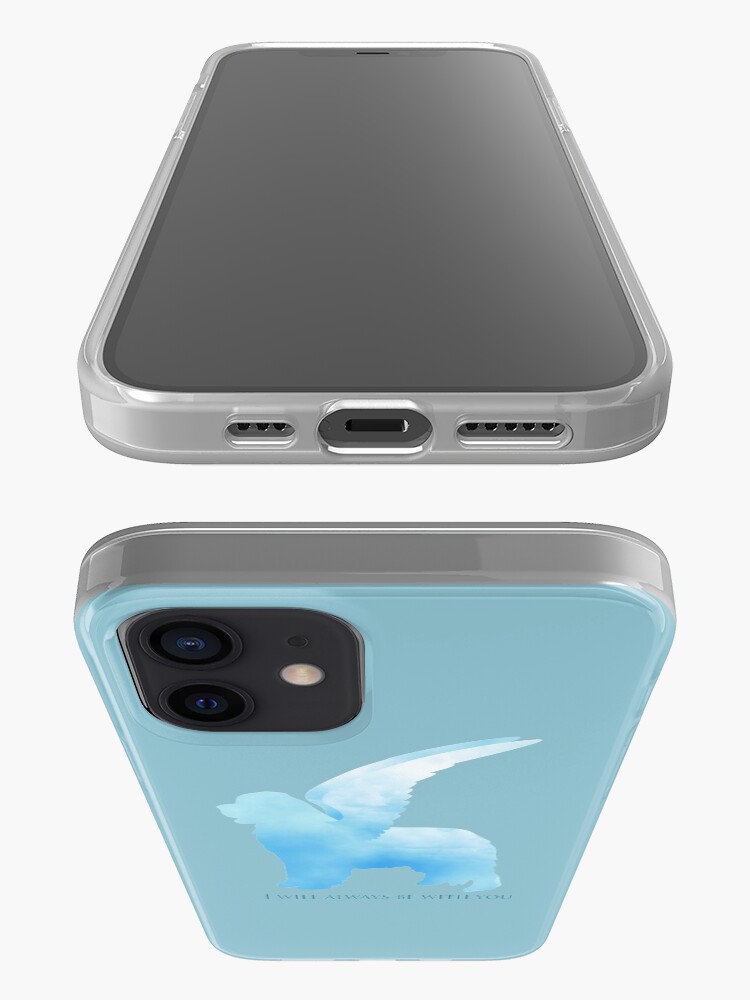 Alternate view of Newfoundland Dog Angel iPhone Case & Cover