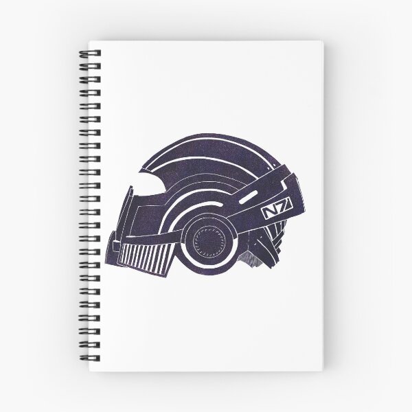 Item preview, N7 Helmet Spray Paint Stencil | Mass Effect designed and sold by surik-.