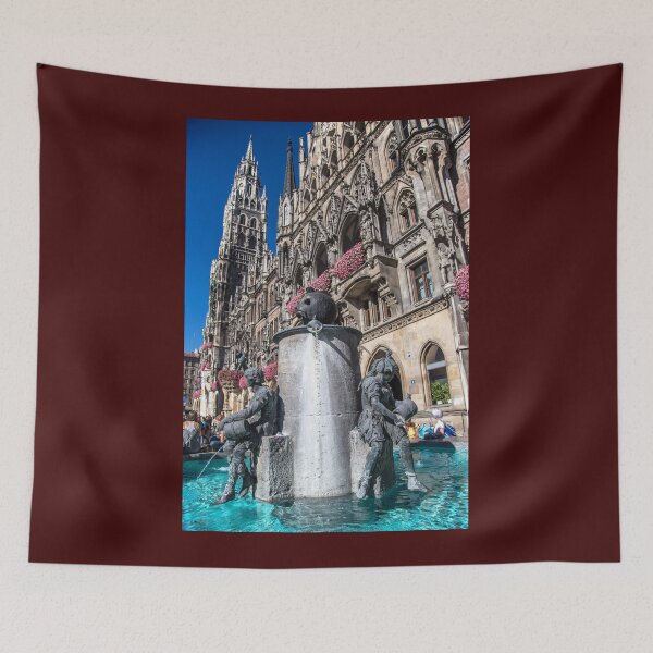 Item preview, Germany. Munich. New Town Hall. Fountain. designed and sold by vadim19.