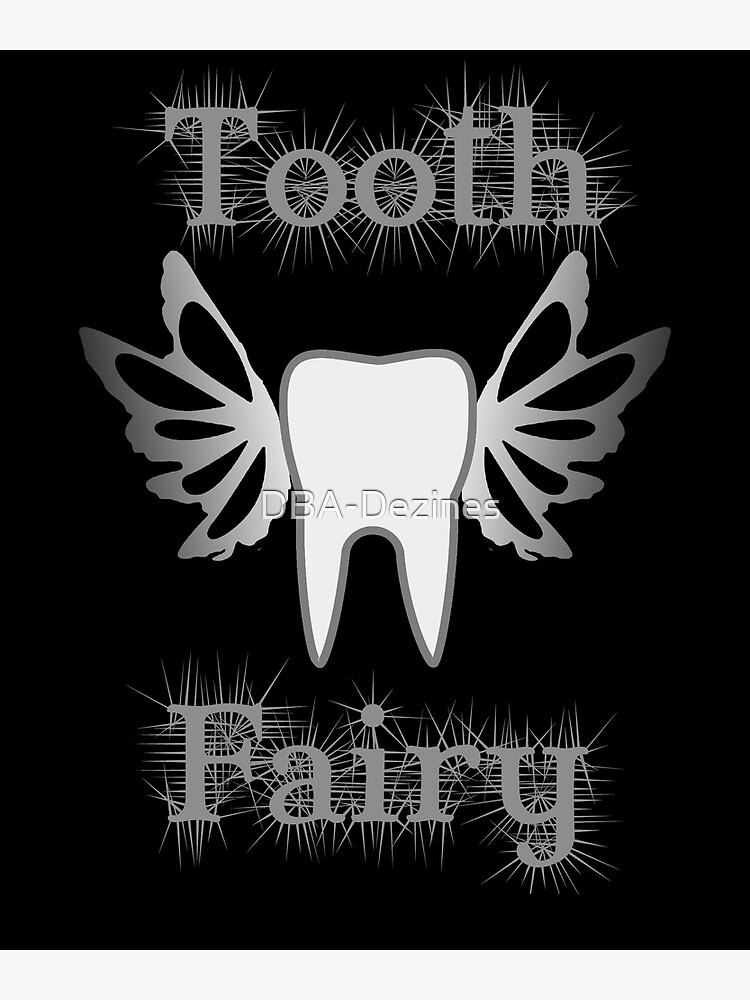 Tooth Fairy Cute Kids Design | Poster