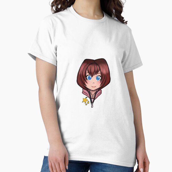 Vista previa del artículo con la obra «KH3 Kairi headshot», diseñado y vendido por SheenaTH.