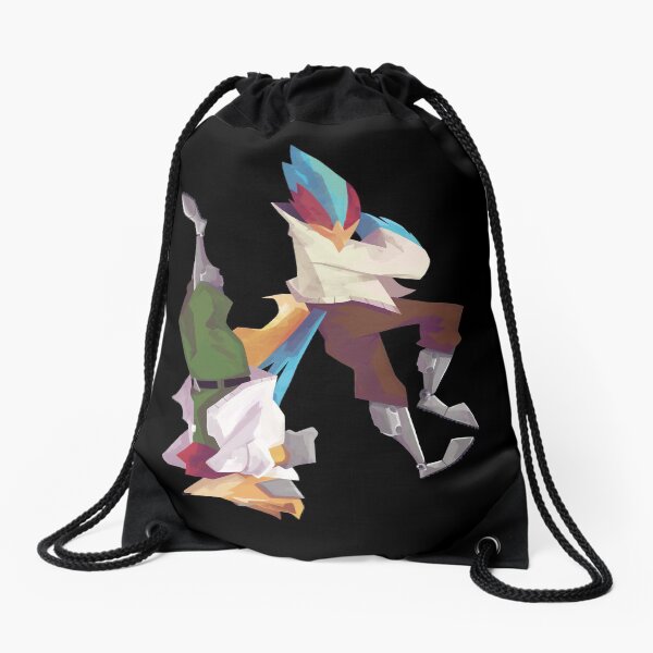 Falco and Fox Drawstring Bag
