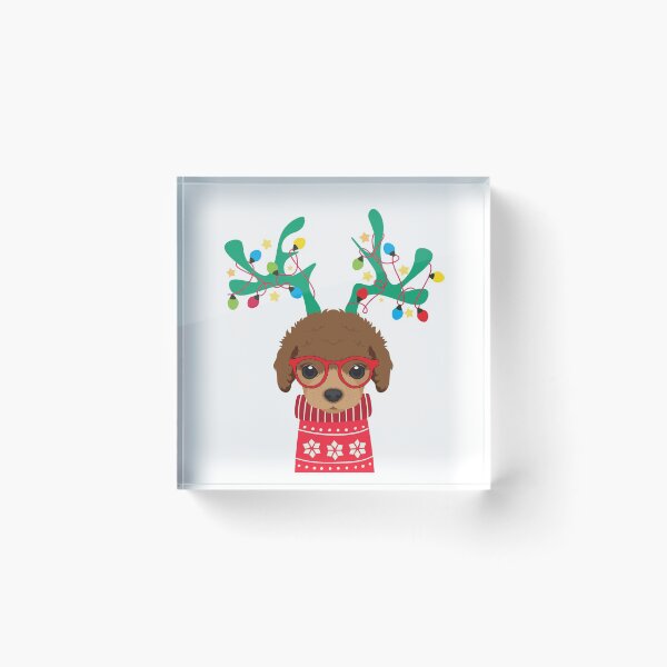 Item preview, Toy Poodle Funny Holiday Xmas Christmas designed and sold by vilily.
