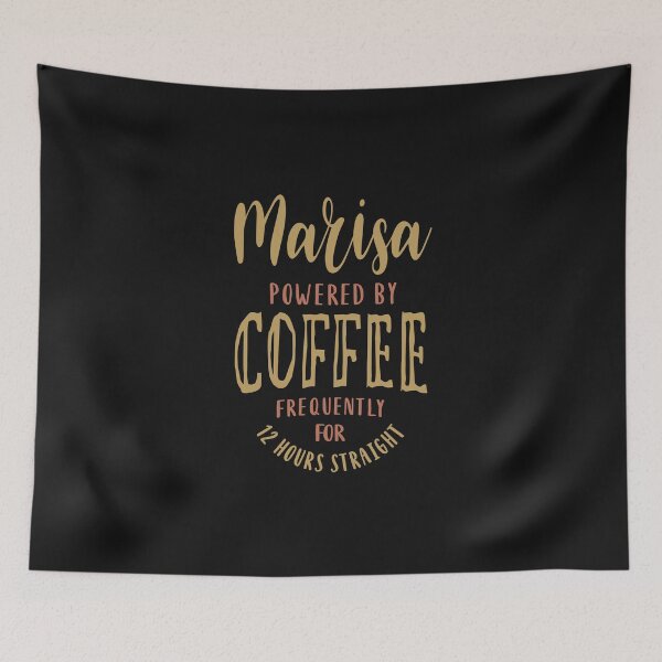 Item preview, Marisa Powered By Coffee designed and sold by cidolopez.