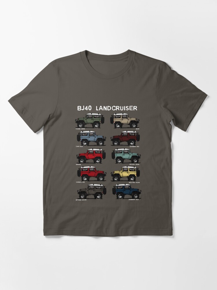 Retro Land Cruiser FJ40 Vintage Style Tri-Blend Short Sleeve t-Shirt