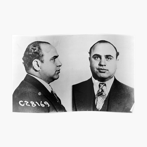 AL CAPONE Poster Art Silk Chicago Mafia Poster Wall Decor 13x18 24x32'' J795 