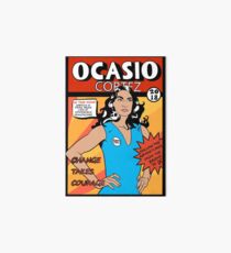 Alexandria Ocasio Cortez Comic Print Art Board
