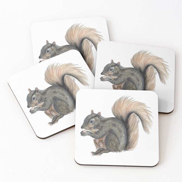 Item preview, Squirrel Colored Pencil and Marker Drawing by Art Vibes - BrittsArtVibes BrittanysArtVibes ArtVibes designed and sold by brittsartvibes.