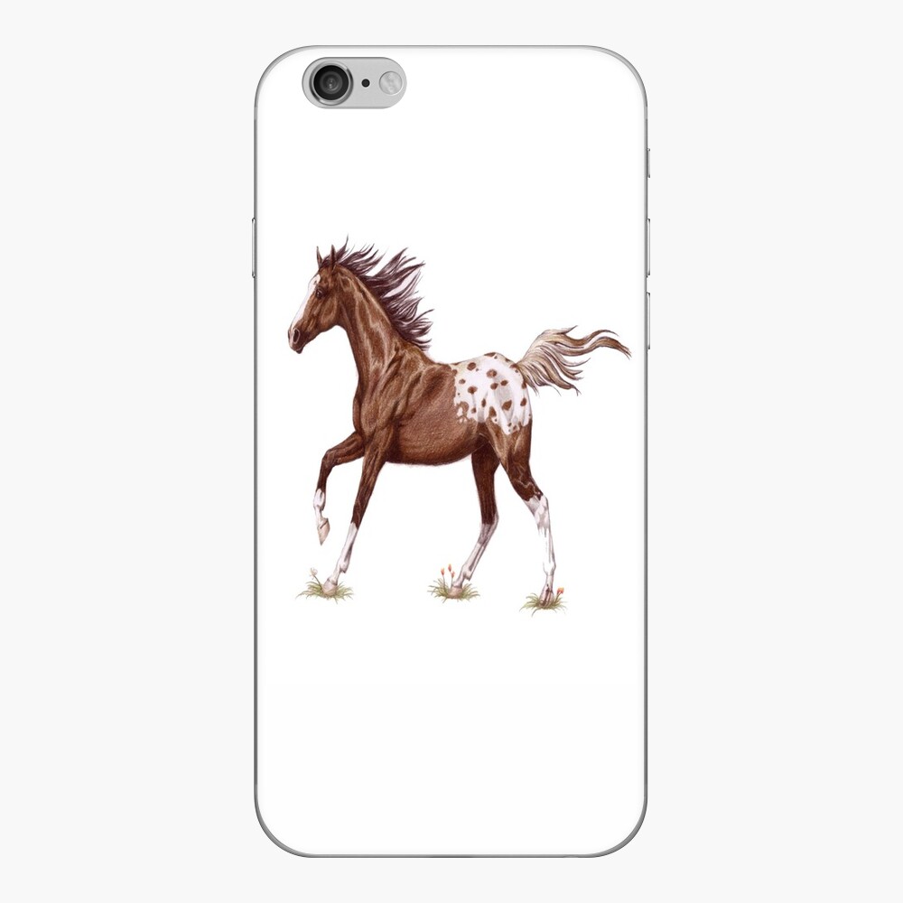 Horse Playing Art Painting Custom Phone Case Cover For iPhone Samsung  Google etc