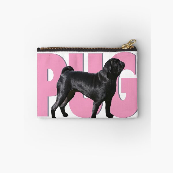 Item preview, Black Pug - Pink Pug designed and sold by Futurebeachbum.