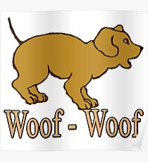 Póster Woof - Woof