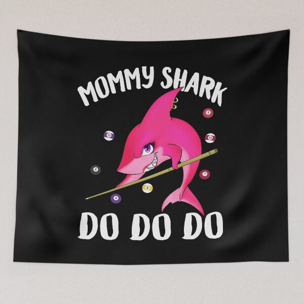 Item preview, Mommy Shark Billiards designed and sold by DBA-Dezines.