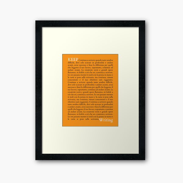 Framed Print