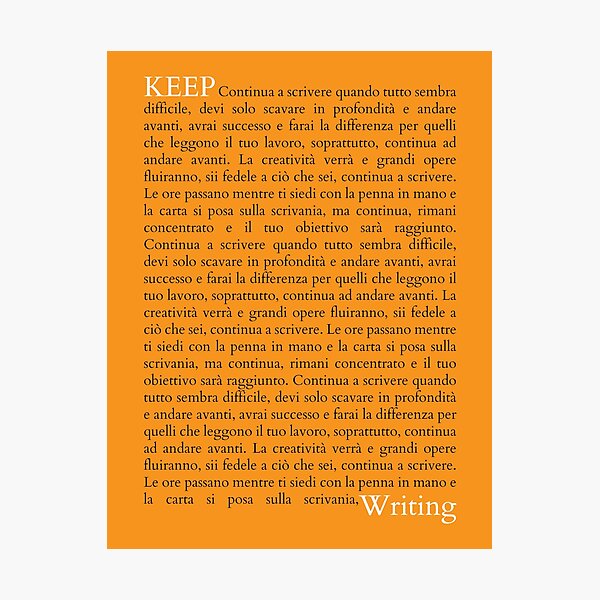 Photographic Print
