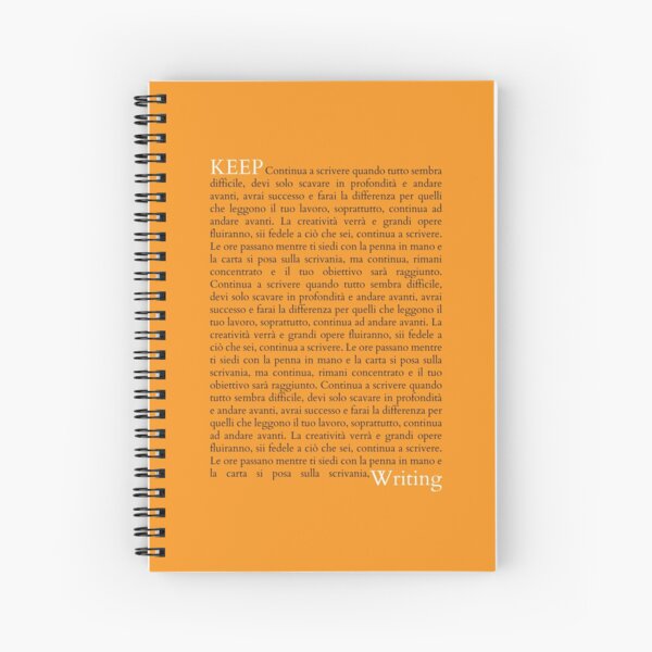 Spiral Notebook