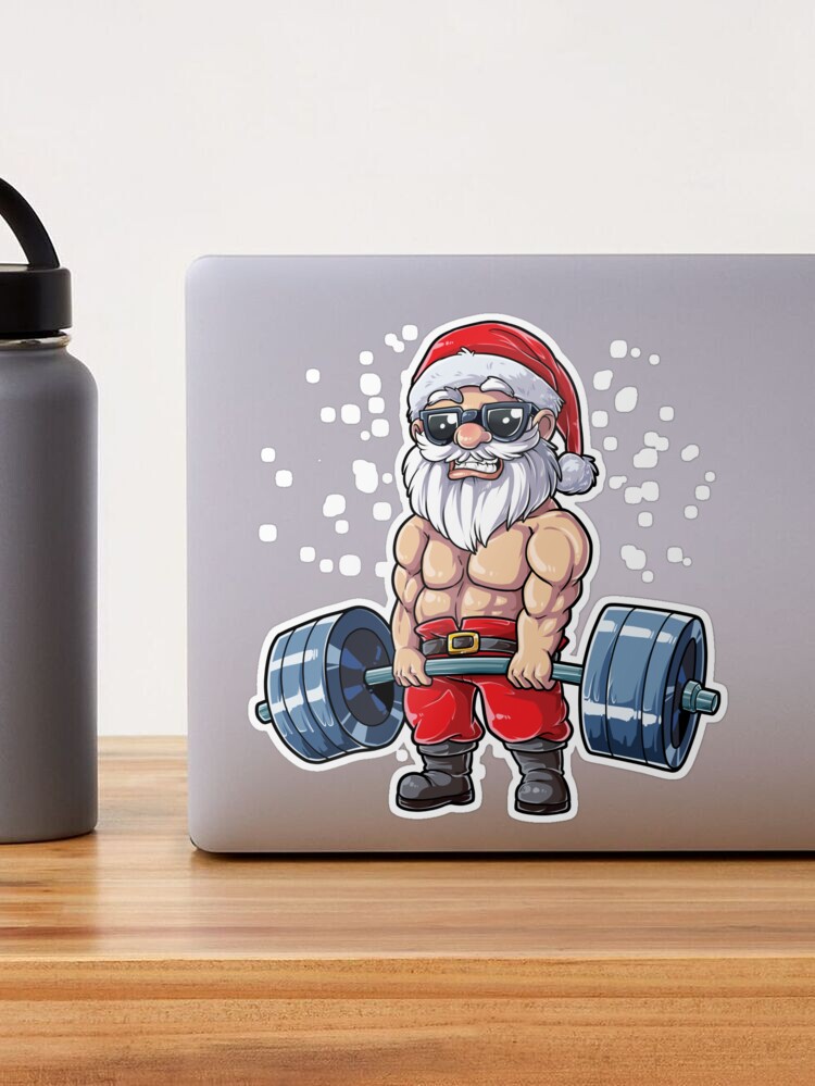 Fitness Christmas shirt Santa Deadlift Gym Xmas Men Gifts Essential  T-Shirt for Sale by LiqueGifts