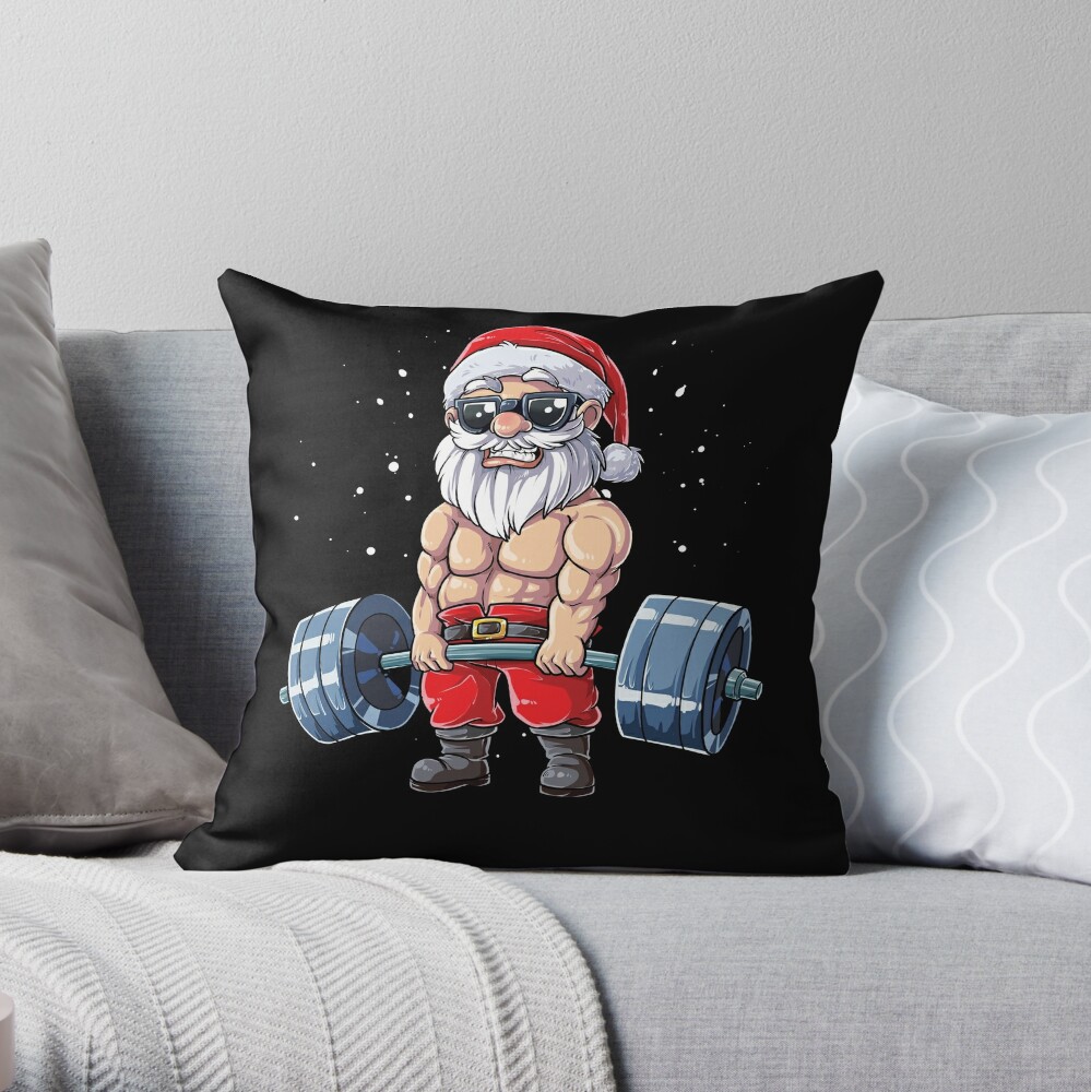 Fitness Christmas shirt Santa Deadlift Gym Xmas Men Gifts Essential  T-Shirt for Sale by LiqueGifts