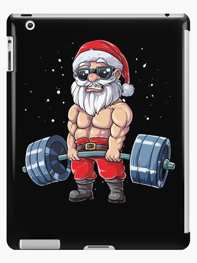Feliz Navidad Santa Claus Fitness Entrenamiento Gimnasio' Camiseta