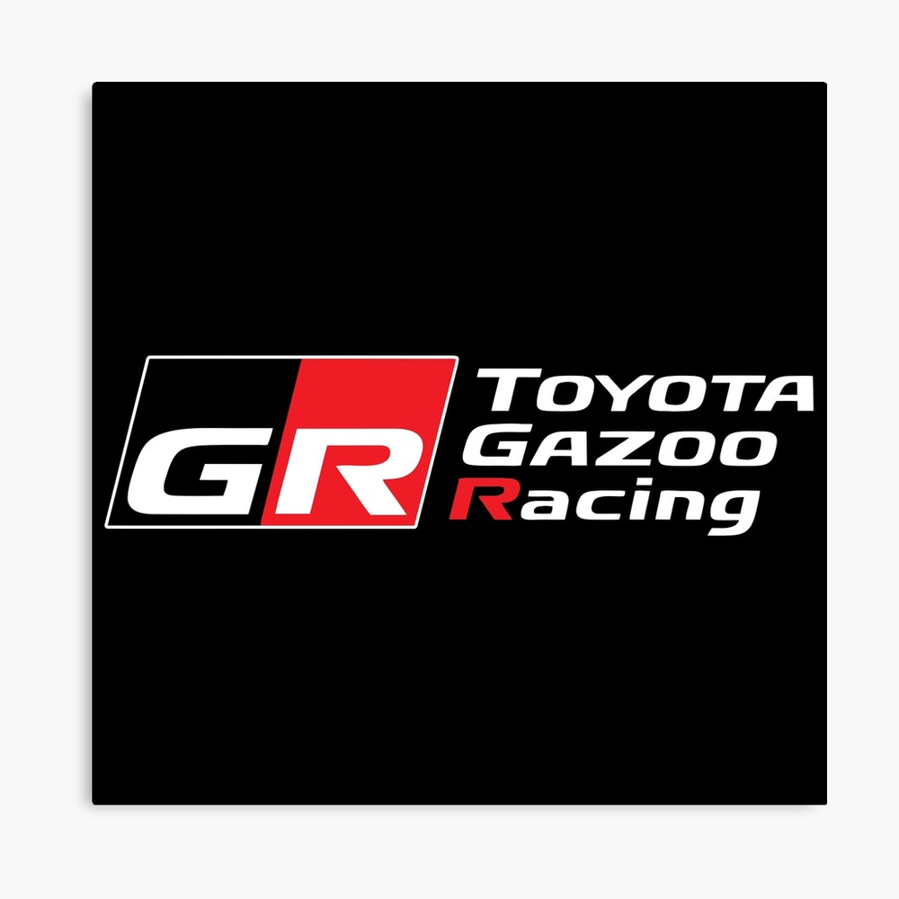 Toyota Gazoo Racing White Photographic Print By Lowoctane Redbubble
