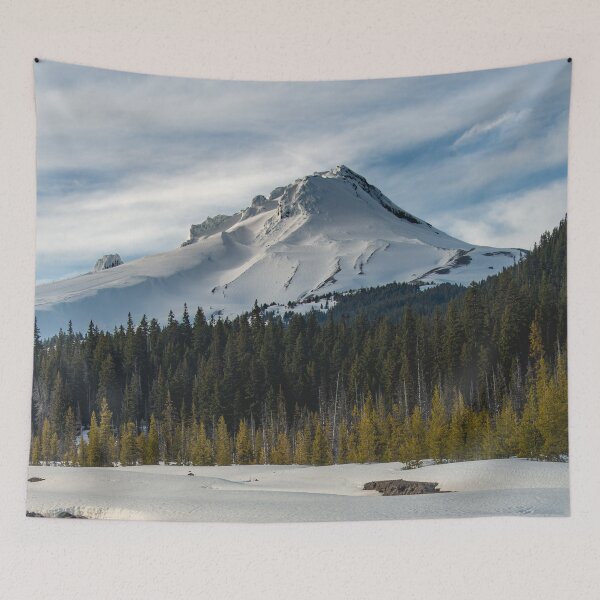 Item preview, Winter on Mount Hood Oregon designed and sold by artcascadia.