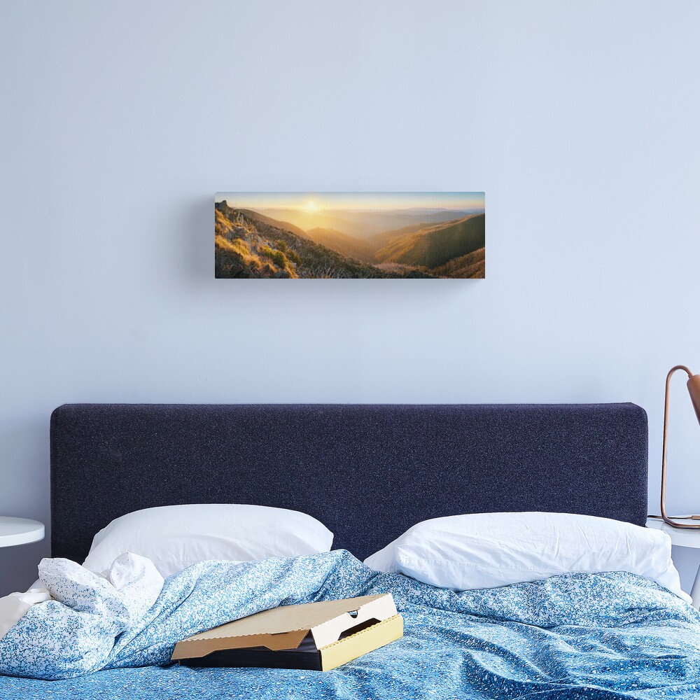 On the Razorback, Mt Hotham, Victoria, Australia Canvas Print