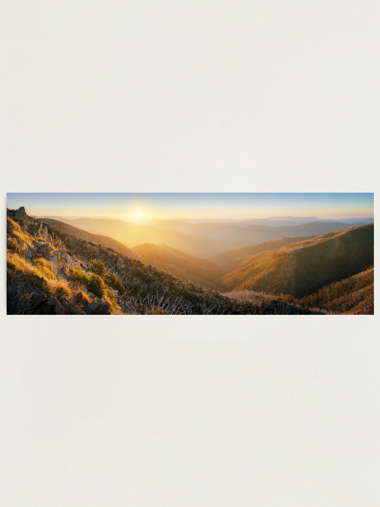 Alternate view of On the Razorback, Mt Hotham, Victoria, Australia Photographic Print