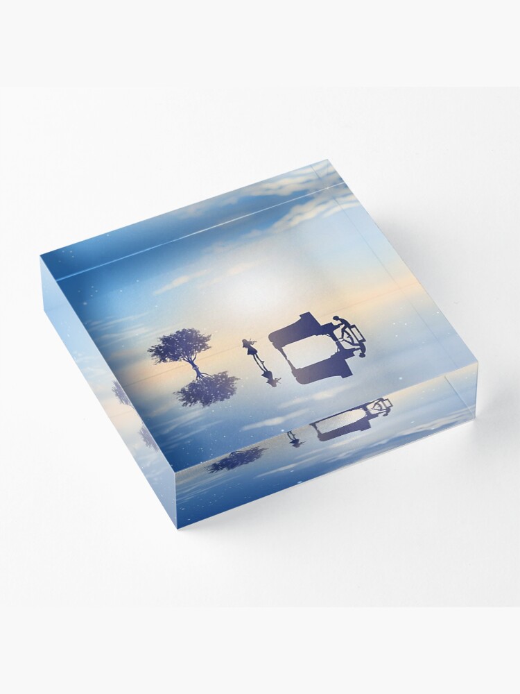Alternate view of Your lie Acrylic Block