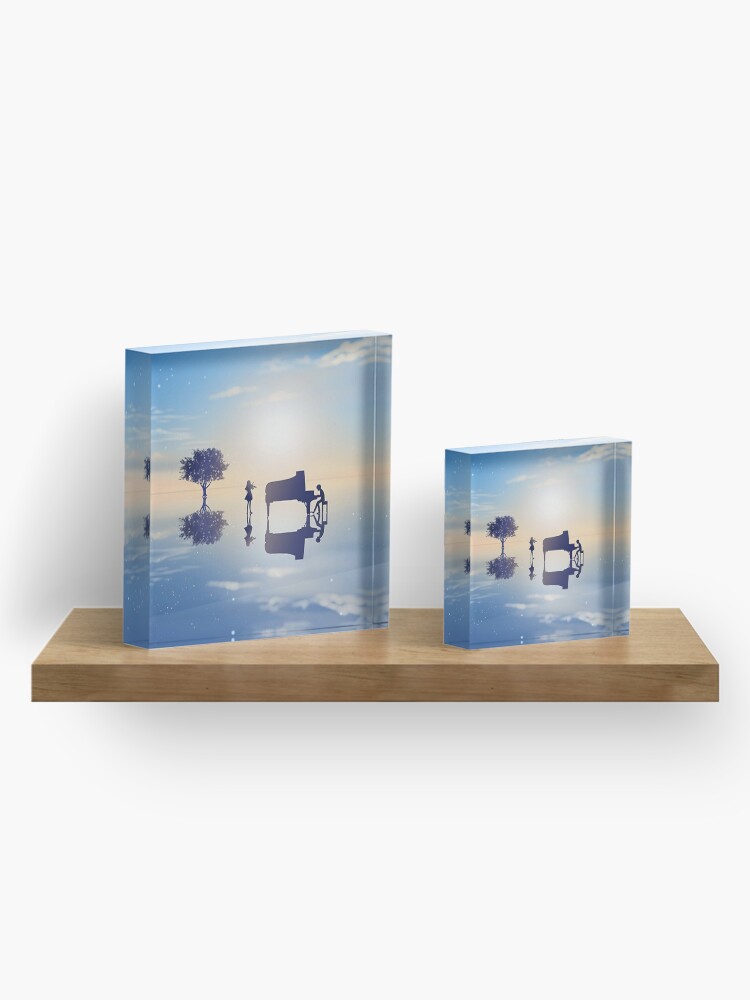 Alternate view of Your lie Acrylic Block