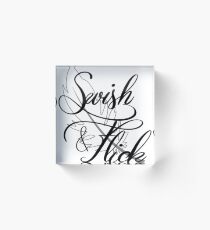 Swish Acrylic Block