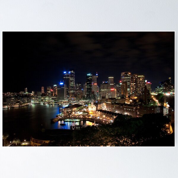 Aperçu de l'œuvre Sydney Nightlights  créée et vendue par MiImages.