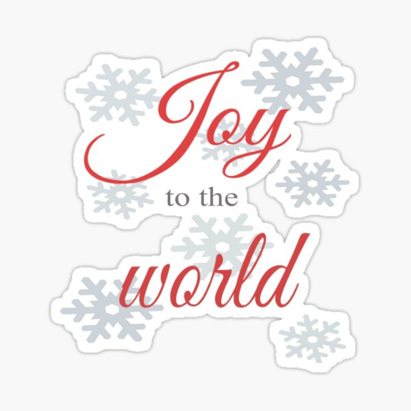Item preview, Christmas Joy to the world designed and sold by jungleArtPlace.