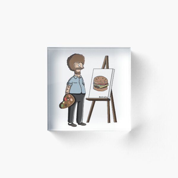 Bob Belcher Ross Acrylic Block