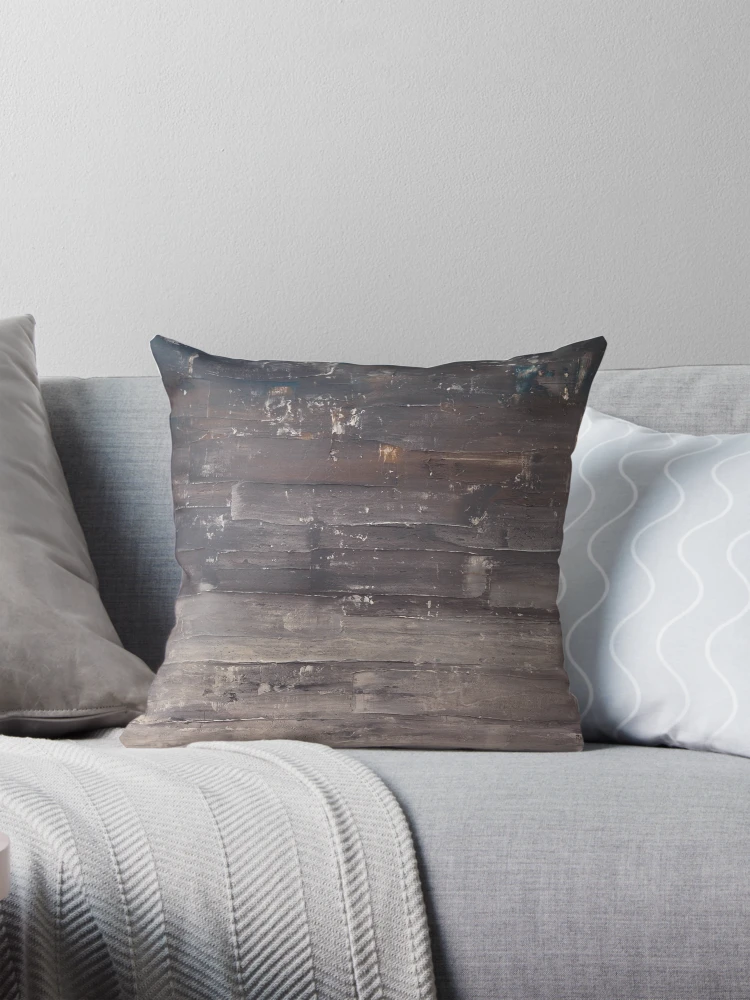 Aperçu 1 sur 4. Coussin avec l'œuvre Passive créée et vendue par RUBYROSESTUDIO.