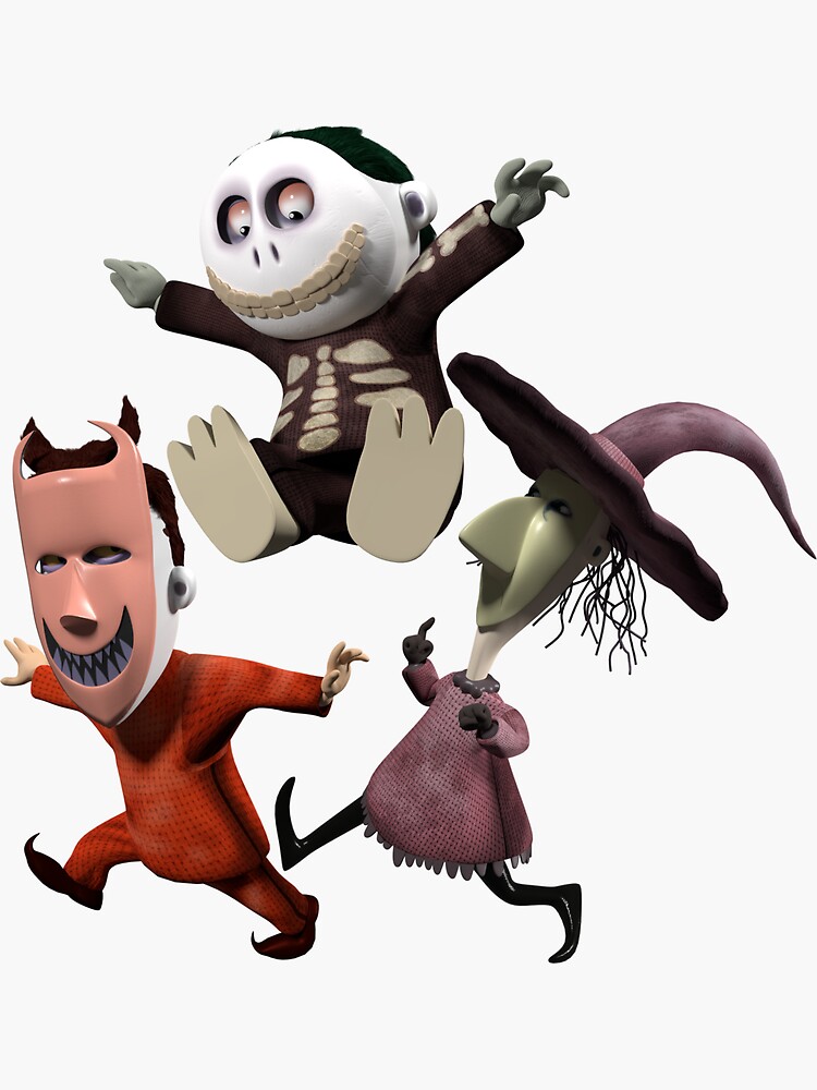 "Lock, Shock, and Barrel" Sticker for Sale by ItsameWario Redbubble