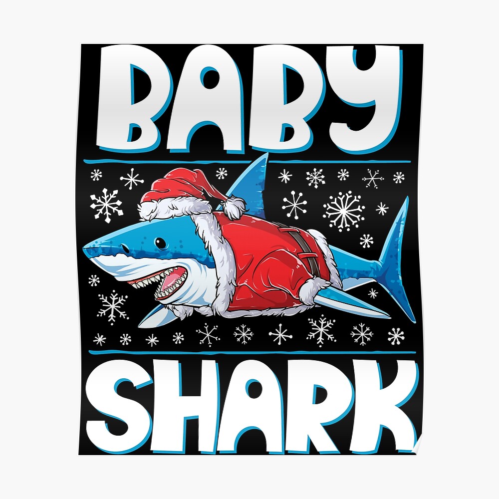 baby shark family christmas pajamas