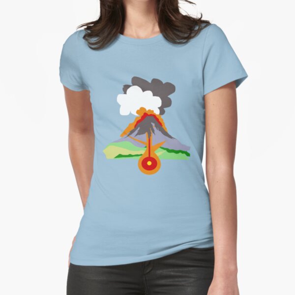 Volcano Fitted T-Shirt