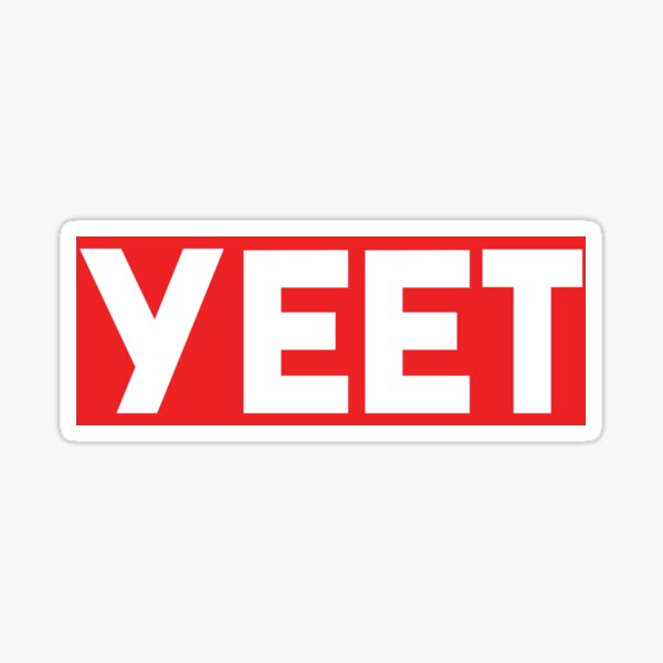 Yeet sales supreme logo