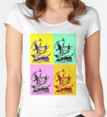 MUSKELMANN Tailliertes Rundhals-Shirt