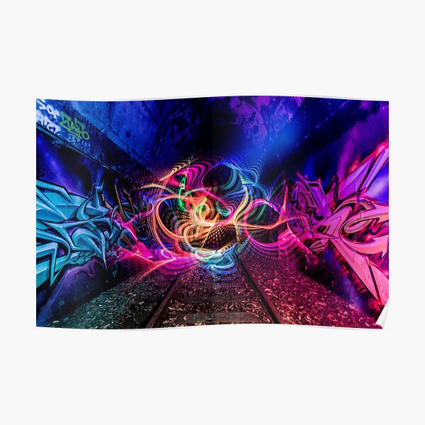 Light Graffiti Poster