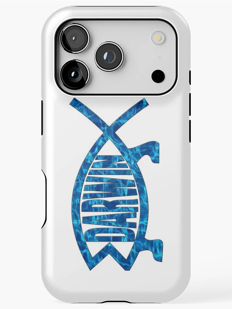 Thumbnail 1 of 4, iPhone Case, Darwin Fish designed and sold by ColorfulCortex.