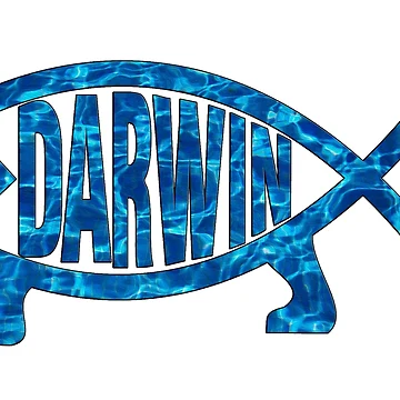 Artwork thumbnail, Darwin Fish by ColorfulCortex