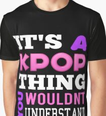 A KPOP THING - BLACK Graphic T-Shirt