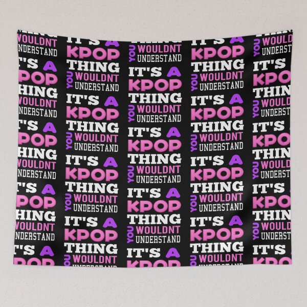 Item preview, A KPOP THING - BLACK designed and sold by Kpop Seoul Shop.